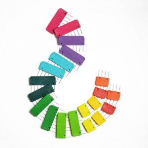 Rainbow Knit Blockers (pack of 20)