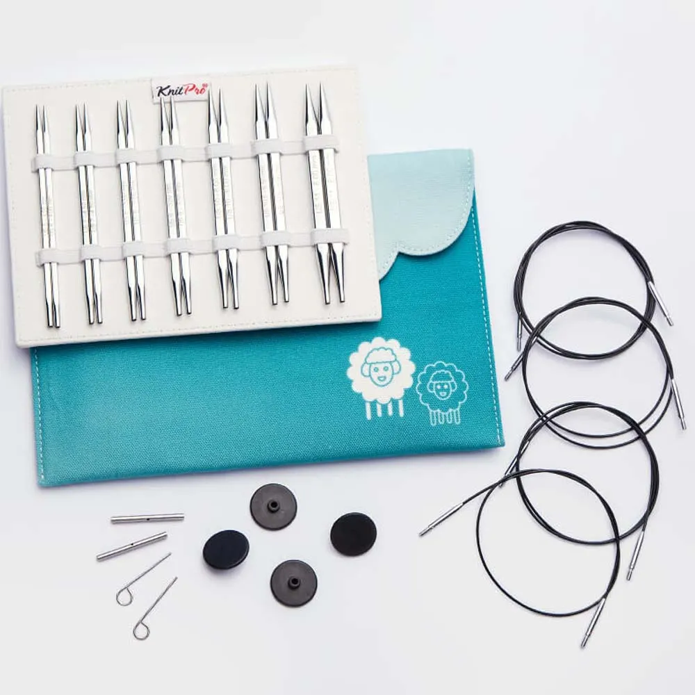 KnitPro Nova Cubics interchangeable needles deluxe set