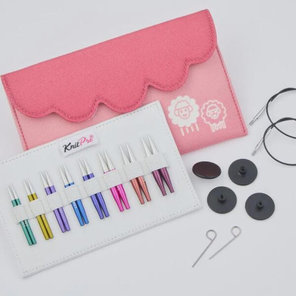 Interchaneable needle set KnitPro Zing Mini (5 cm)