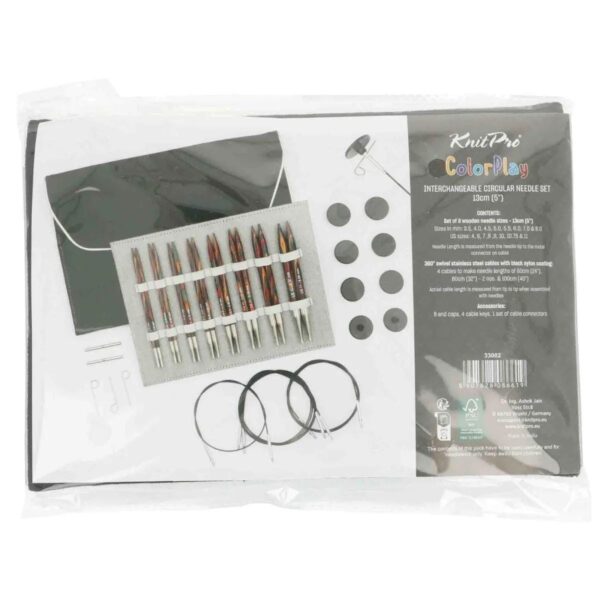 Inerchangeable needle set KnitPro Colourplay