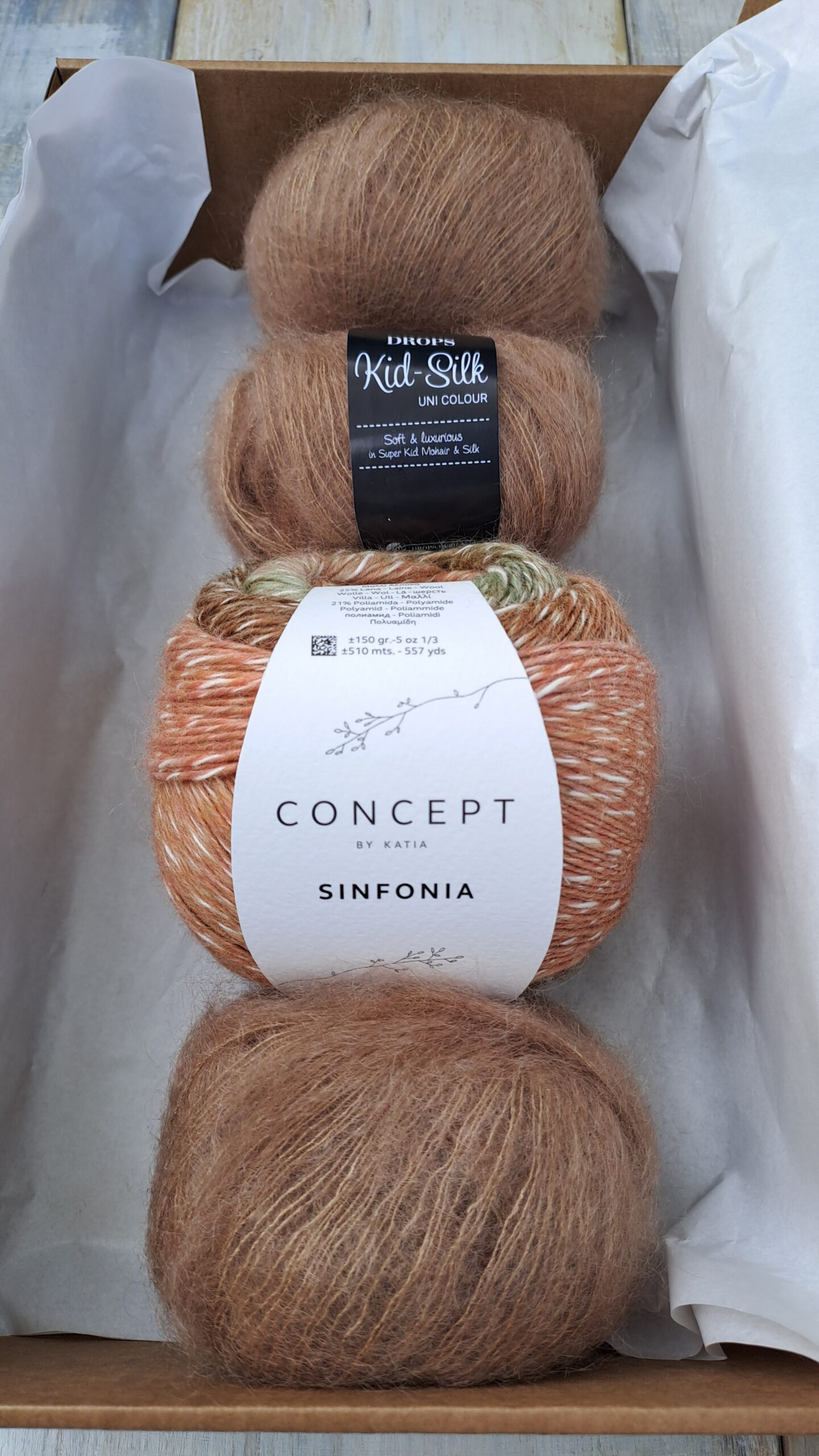 Shawl yarn set