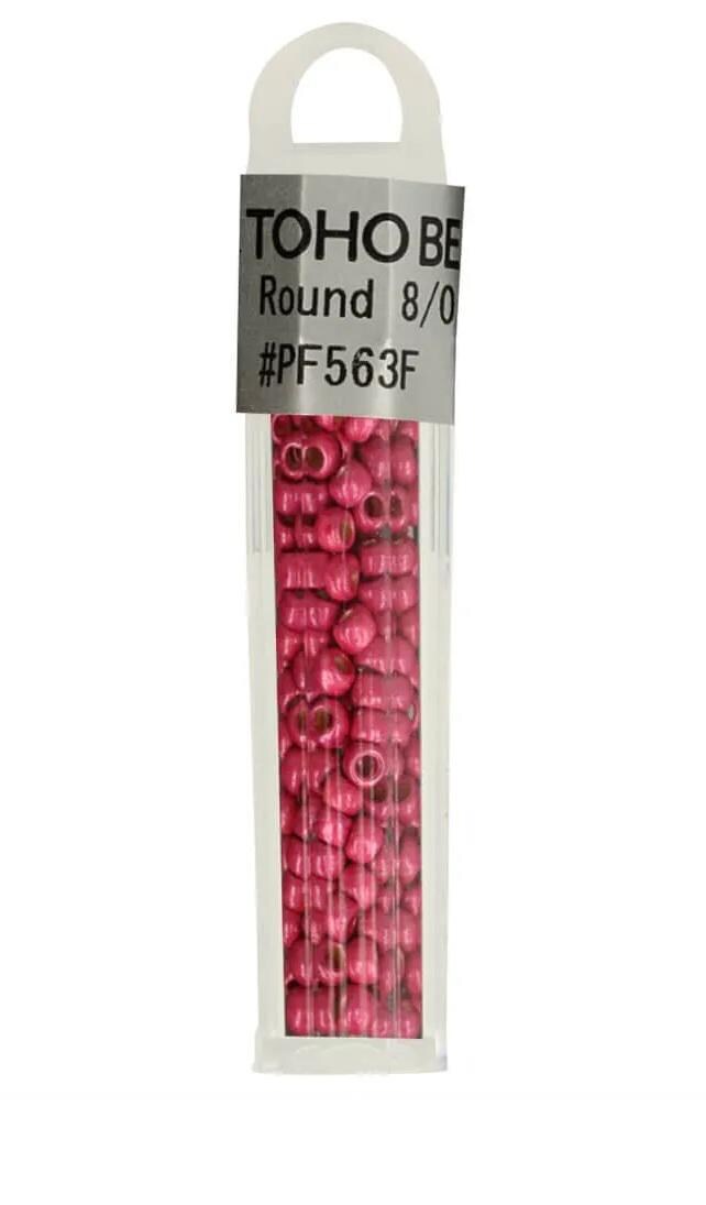 Toho Glass beads, round, 8/0