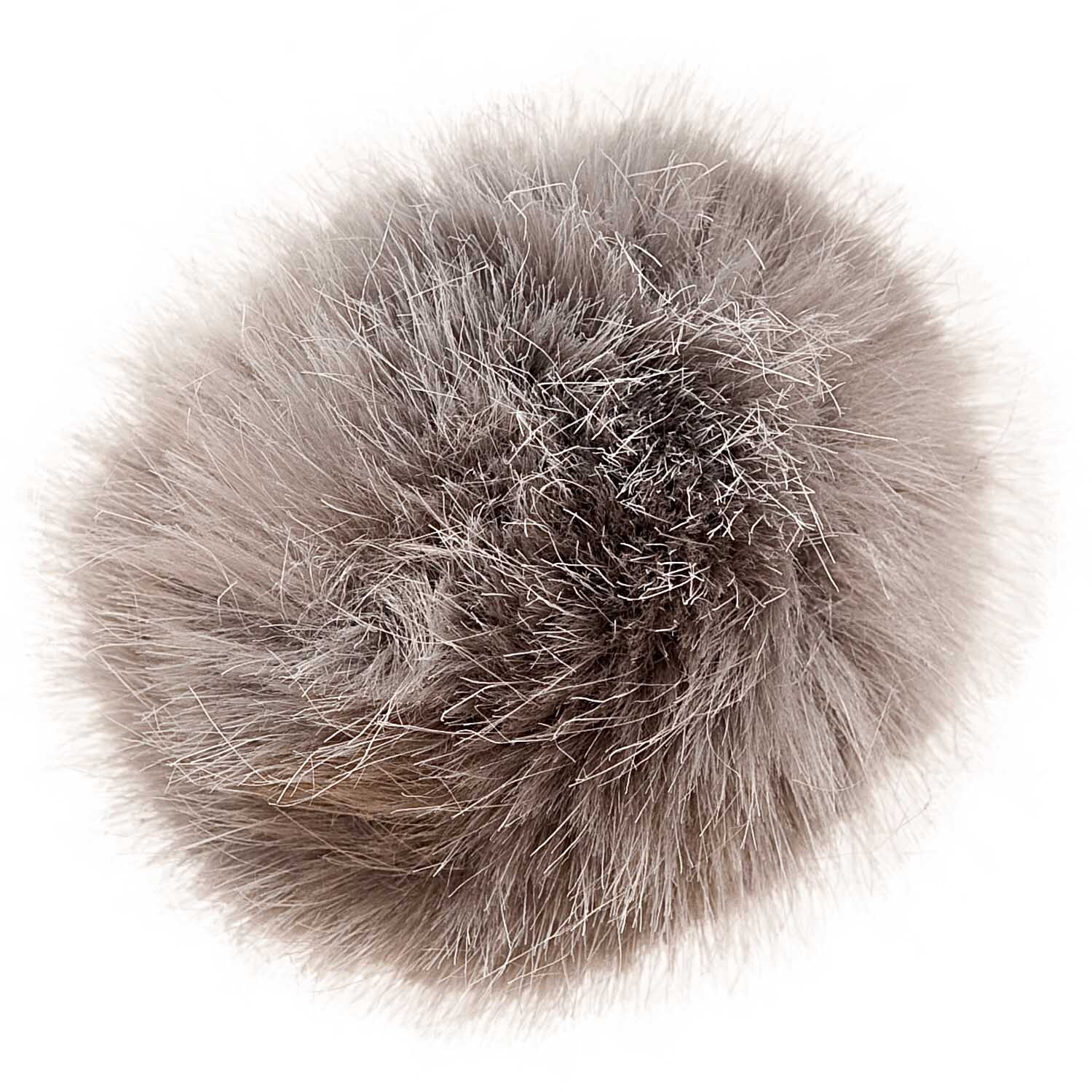 Faux fur pom pom (13 cm)