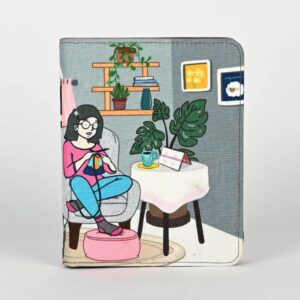 Fixed circular needle case KnitPro Passion