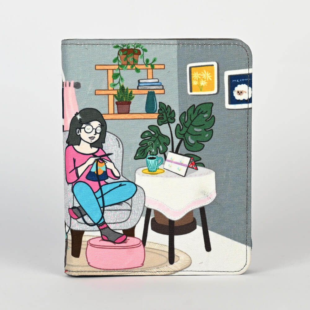 Fixed circular needle case KnitPro Passion