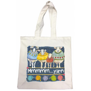 Tote bag "Mmmmm...yarn"