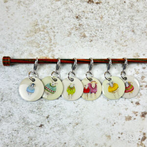 Emma Ball Stitch markers set of 6
