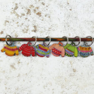 Emma Ball Stitch markers set of 6