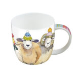 Emma Ball Happy Sheep fine bone china mug