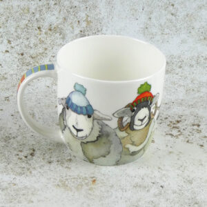 Emma Ball Happy Sheep fine bone china mug