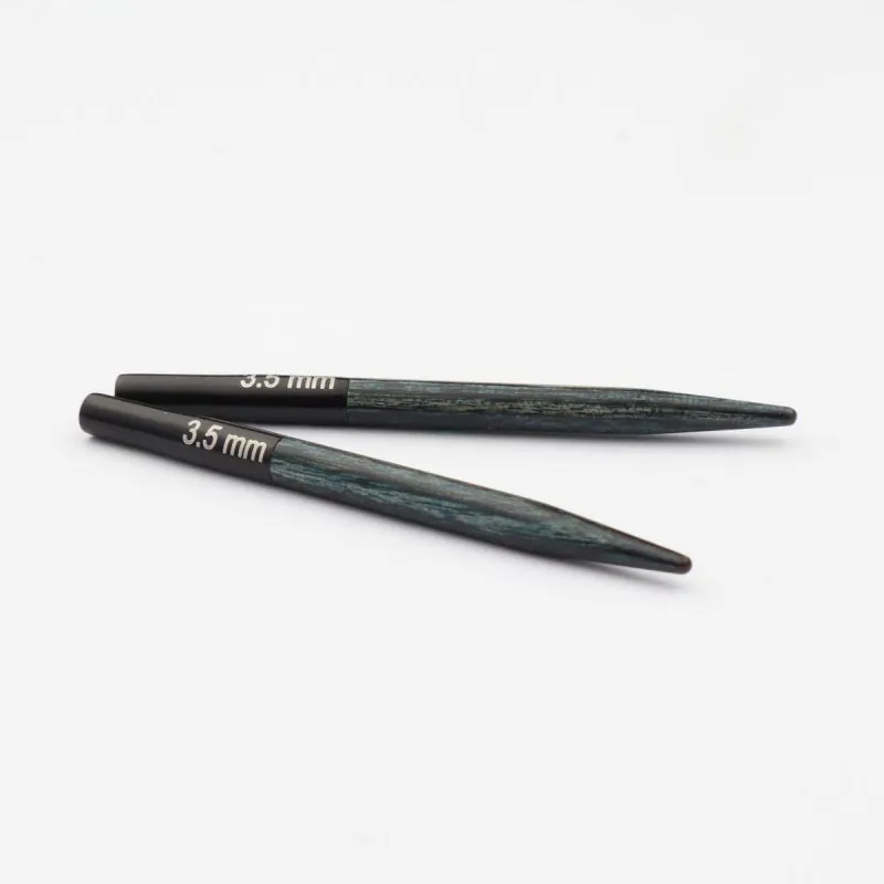 5 cm interchangeable needles KnitPro Indigo wood Mini